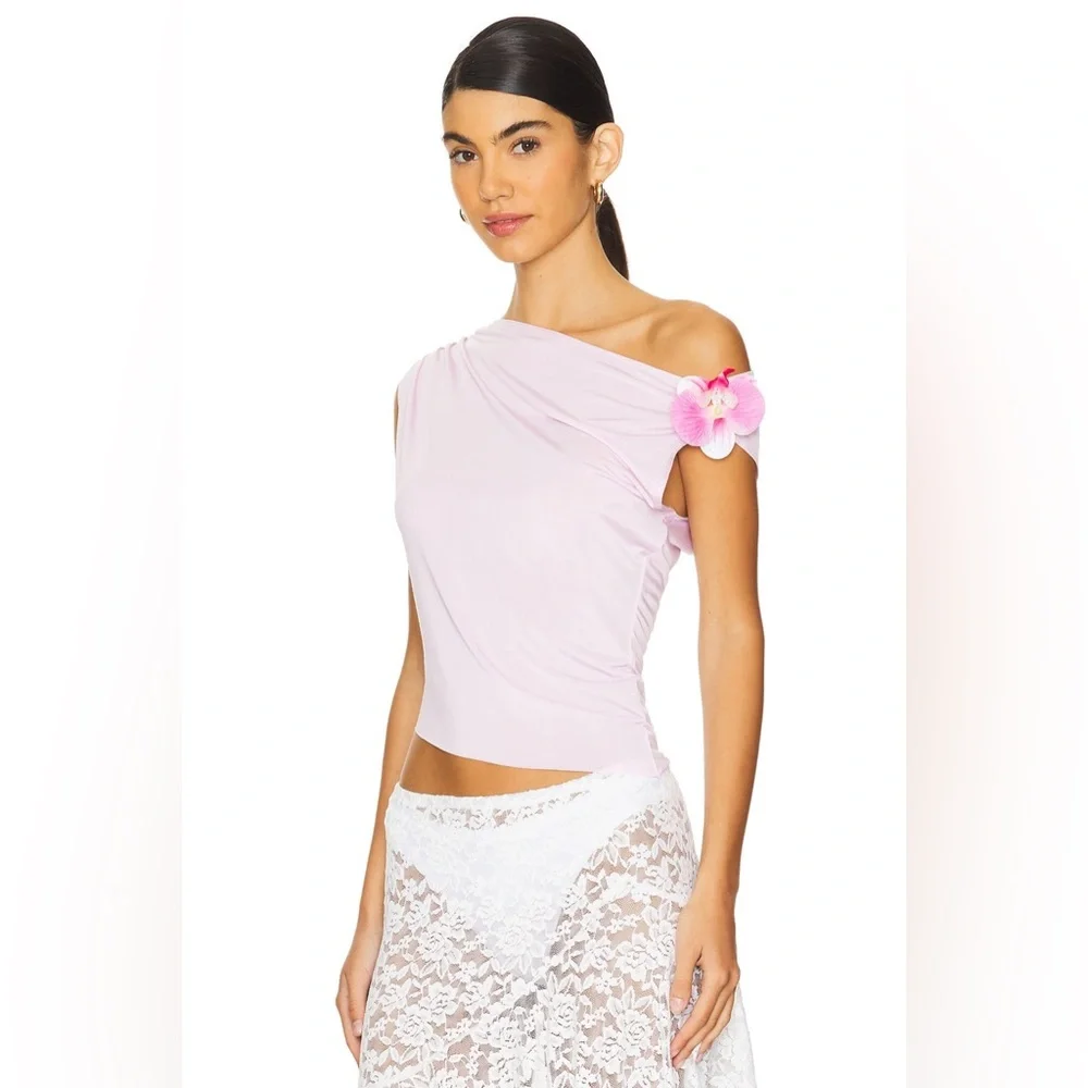 Dare To Drape Top in Pink Flower
Jaded London - Picture 2 of 7